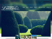 Tablet Screenshot of designerlandscapes.ie